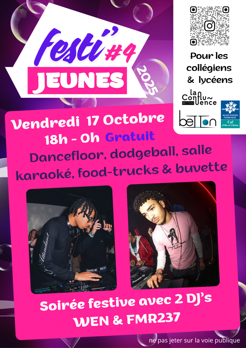 Programme du vendredi <br/>